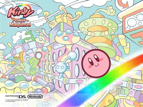 Kirby Power Paintbrush Kirby Wallpaper 5559049 Fanpop