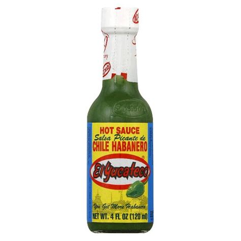 El Yucateco Green Chile Habanero Sauce 4 Oz Bottle Sauceandtoss