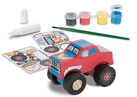 Melissa And Doug Created By Me Paint And Decorate Your Own Wooden Vehicles