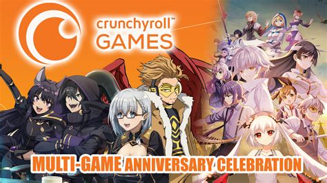 Crunchyroll Games Kicks Off Multi Game Anniversary Celebrations With