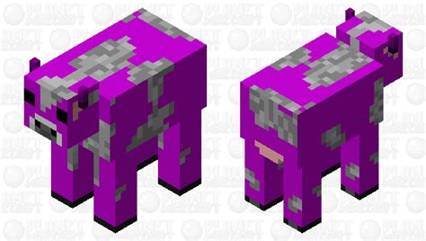 Purple Mooshroom Minecraft Mob Skin