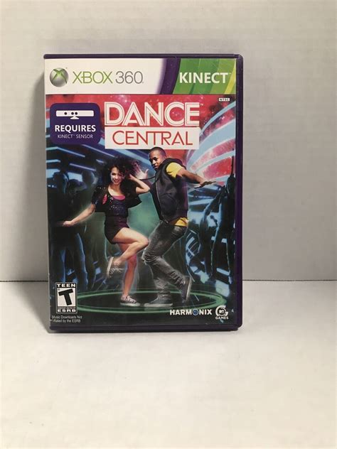 Dance Central Xbox 360 Kids Kinect Game Complete Very Good 1 Dancing