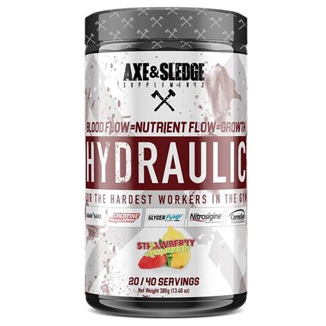 Hydraulic Non Stim Pre Workout By Axe And Sledge