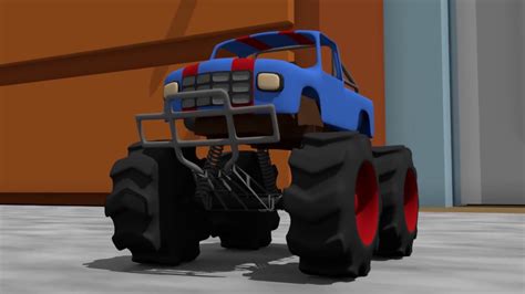 The Monster Truck Story Toy Car For Kids Big Monster Truck And