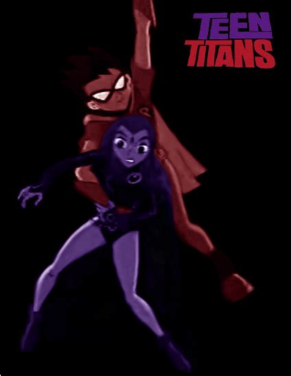 Teen Titans Robin And Raven Pretty Transexual