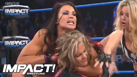 Tara Vs Velvet Sky For The Knockouts Championship Full Match Impact Jan 24 2013 Youtube