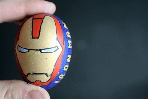 Easter Egg Ironman Marvel Art Author Balthasar Crane Geek Art