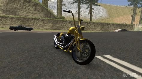 Mod motocicleta ocidental daemon de gta v para o gta san andreas. GTA V Western Motorcycle Zombie Bobber V2 для GTA San Andreas