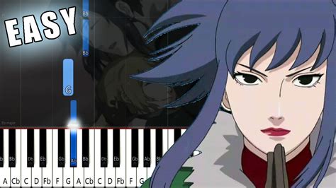 Naruto Shippūden Ost Guren Theme Slow Easy Piano Tutorial
