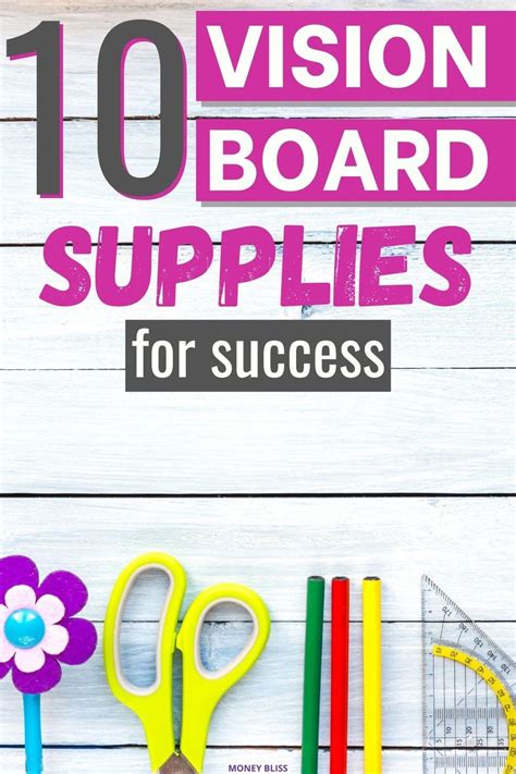 10 Essential Vision Board Supplies You Need For Making An Epic Vision
