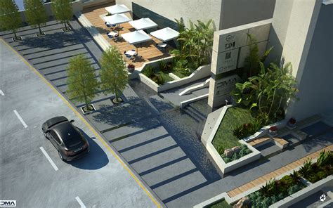 Landscape Proposal For Office Buildingdesigned By Dma On Behance