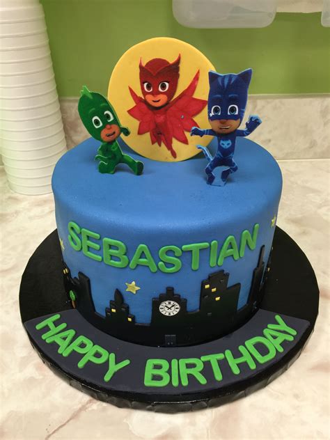 All Time Top 15 Pj Mask Birthday Cake Easy Recipes To Make At Home
