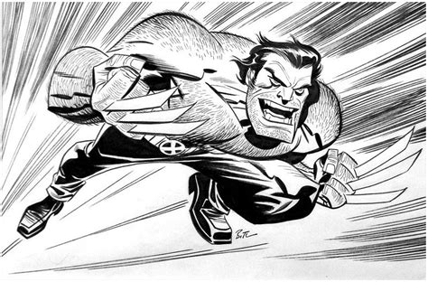 Wolverine By Bruce Timm Comic Art Community Gallery Of Comic Art