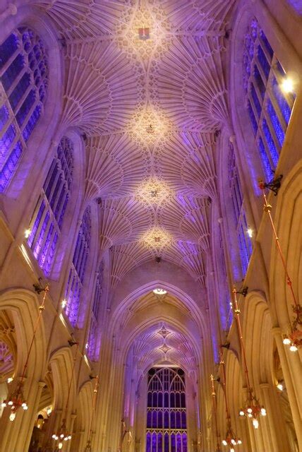 Fan Vaulting In Bath Abbey © Philip Halling Geograph Britain And Ireland