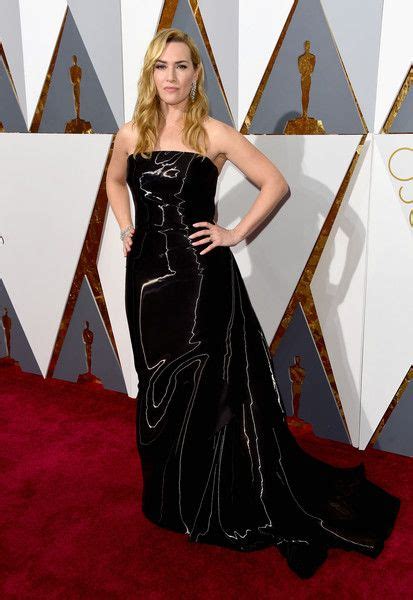 Kate Winslet At The Oscars Oscar Dresses Strapless Dress Formal Red