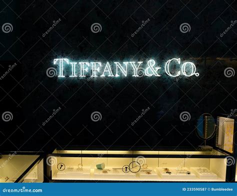 Tiffany And Co Logo On Store Front Sign Editorial Photo Cartoondealer