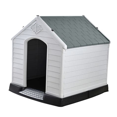 123cm Indoor Outdoor Plastic Waterproof Dog House Kennel Xxl Shop