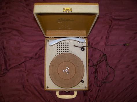 Vintage Symphonic Record Player Turntable Model 1210