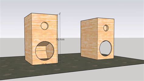 Box Speaker Woofer 8 Inch Full Bass Design Youtube