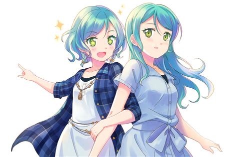 Wallpaper Anime Girls Bang Dream Hikawa Hina Hikawa Sayo Twins