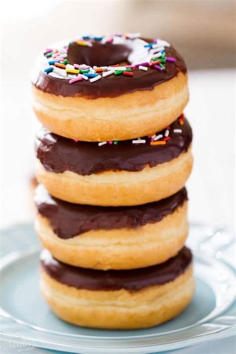 Chocolate Frosted Donuts With Sprinkles Makes The Perfect Sweet Treat
