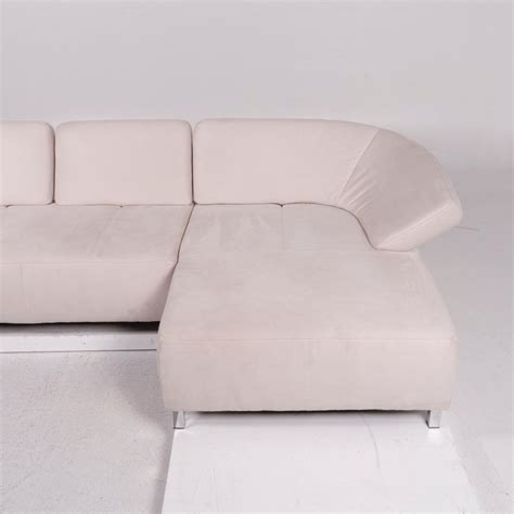 Ewald schillig leather sofa white corner sofa. Ewald Schillig Microfiber Sofa White Corner Sofa For Sale ...