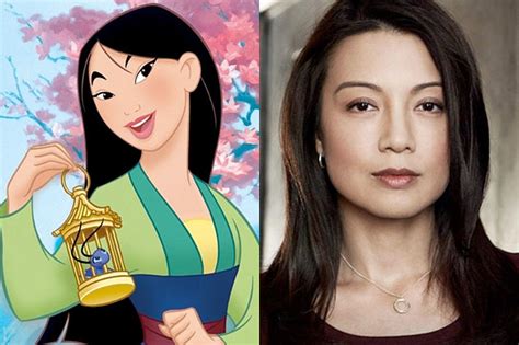 Ming Na Wen Mulan — Disney Princesses Then And Now