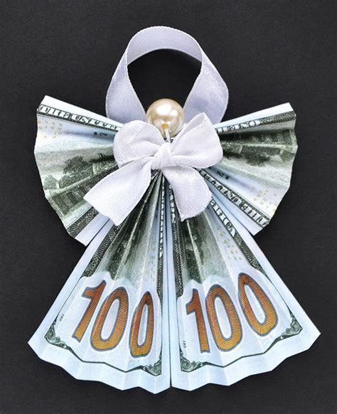 My Money Angel Dollar Origami Christmas Toy Decoration Tutorial
