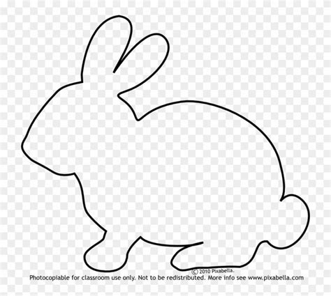 Clipart Bunny Outline Clipart Bunny Outline Transparent Free For