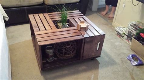 In order to create an as. Crate Coffee Table : 6 Steps - Instructables
