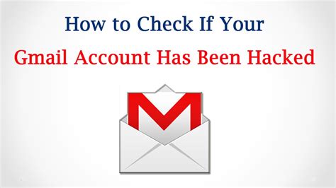 How To Check If Your Gmail Account Has Been Hacked Youtube