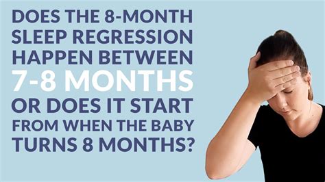 Does The Month Regression Happen Between Months Or Does It Start When They Are Months