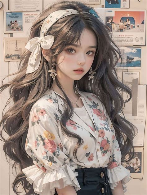 Cute Girls Pretty Girls Dreamy Artwork Boujee Outfits Korean Casual