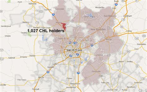 The 30 San Antonio Zip Codes With The Highest Number Of Concealed Carry