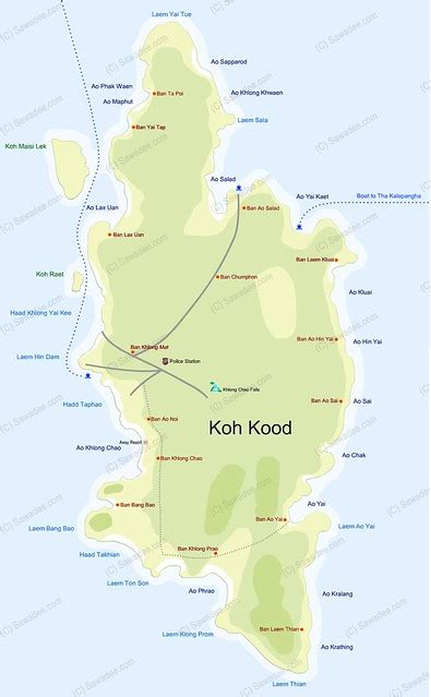 Koh Kood Map