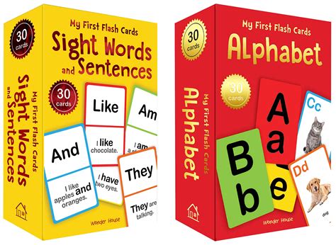 Buy My First Flash Cards Words And Sentences Flash Cards For Children