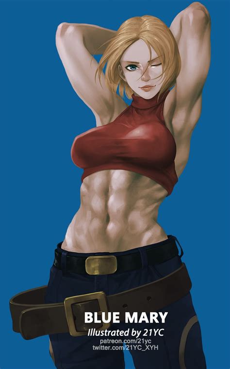 Blue Mary Kof Snk King Of Fighters King Of Fighters