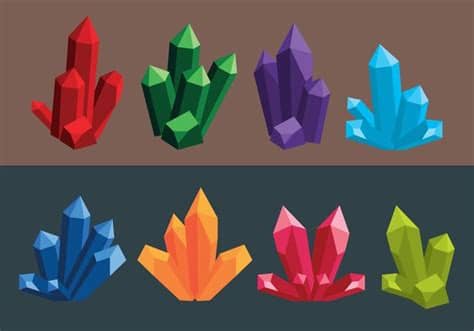 Free svg files to use with your silhouette or cricut cutting machine. Crystal Collections - Download Free Vectors, Clipart ...