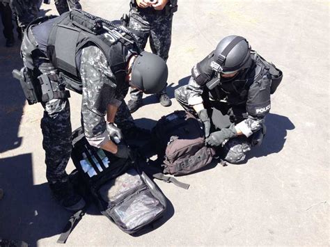 Tactical Medics Train With Swat Team