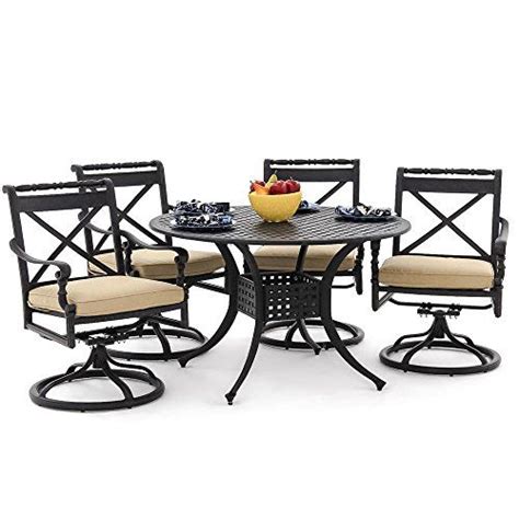 Cozy outdoor sets for intimate spaces. Lakeview Outdoor Designs Carrolton 4 Person Patio Dining ...