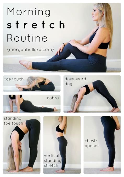 Morning Stretch Routine Perfect For Waking Your Body Up In The Morning With These Quick 5