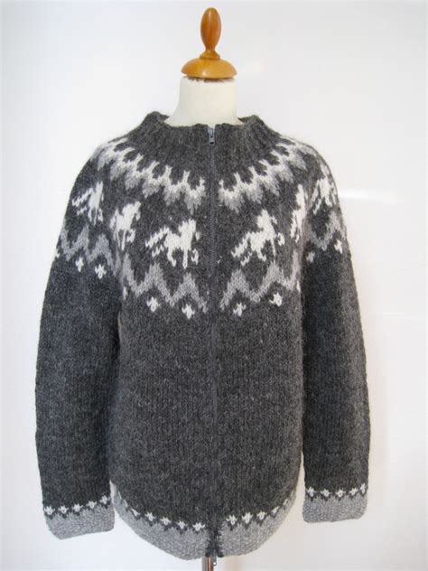 Handmade Icelandic Wool Sweater Or Lopapeysa As We Call It Etsy