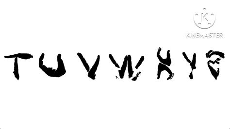 Narajar Artistic Alphabet With Finger Type Font Youtube
