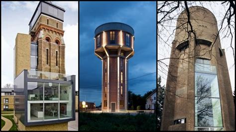 10 Converted Water Towers Into Stunning Homes