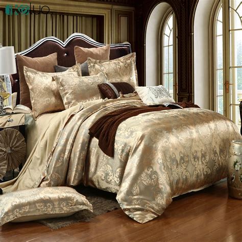 Keluo Wedding Luxury Bedding Sets Jacquard Queen King Size Duvet Cover Set Wedding Bedclothes