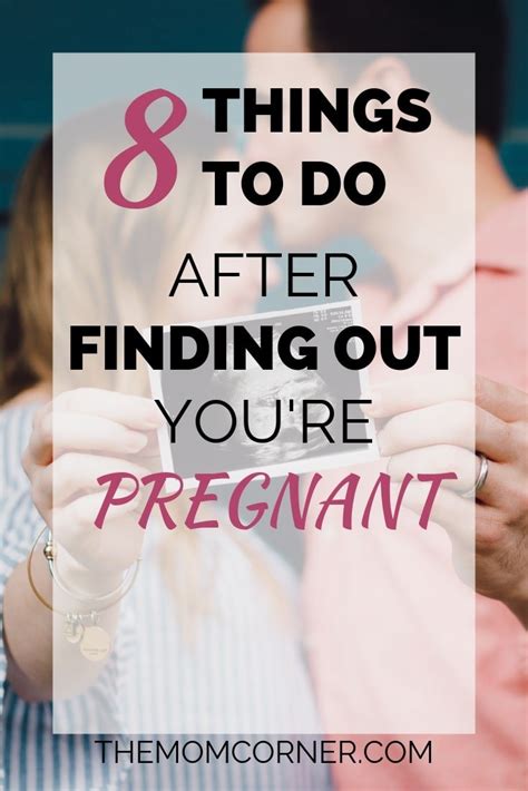 First Steps After Finding Out Your Pregnant Themomcorner