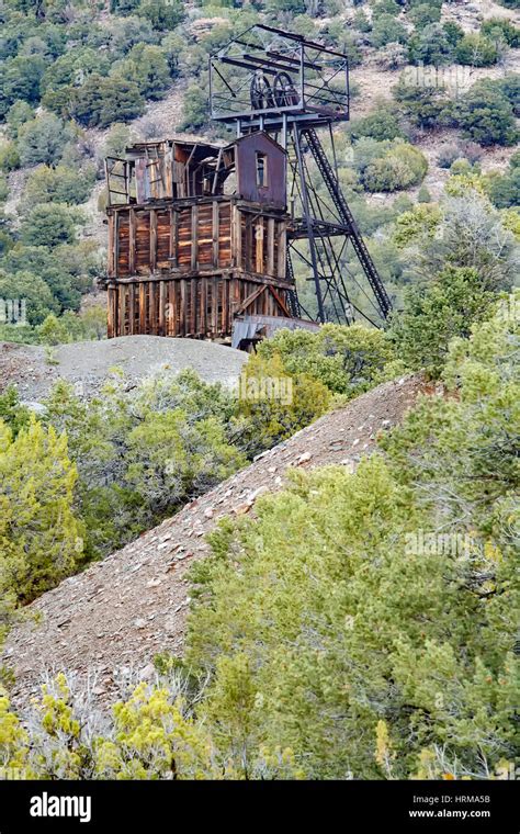 Kelly New Mexico Abandoned Mining High Resolution Stock Photography And