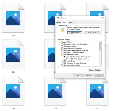 File Explorer Not Showing Photo Thumbnails Microsoft Community