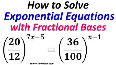 How To Get Rid Of An Exponent In A Fraction Take The Cube Root Of