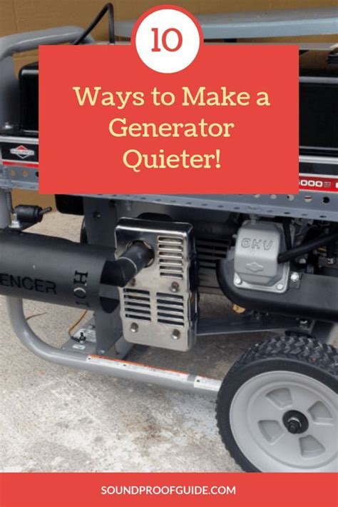 Check spelling or type a new query. Top 10 Best Ways to make a portable generator quieter ...